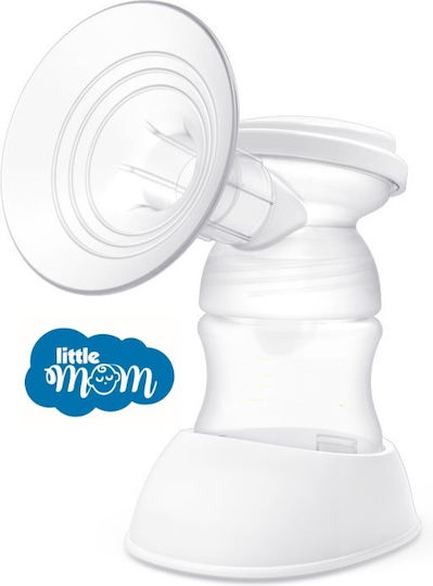 Little Mom Pompa de Sân Electrică Simplă cu Baterie și la Rețea Fără BPA Albă 130ml