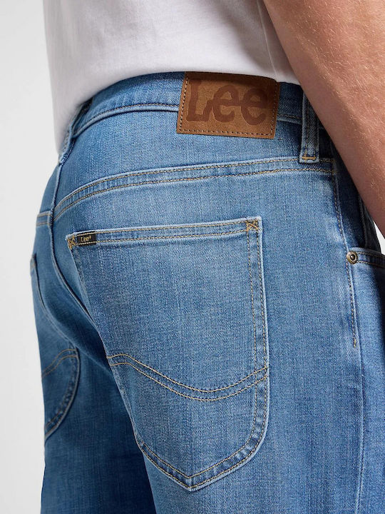 Worn Ανδρικό Παντελόνι Τζιν Ελαστικό με Slim Tapered Εφαρμογή Working Man Worn