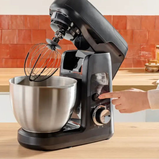 Moulinex Bake Partner Kitchen Machine 1100W with Stainless Bowl 4.6L