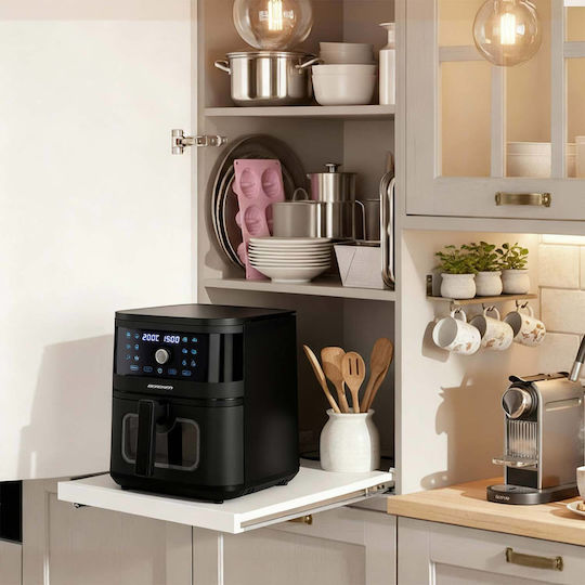 Berdsen Heißluftfritteuse 8lt Schwarz BD-661