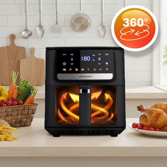 Berdsen Air Fryer 6.5lt Μαύρο BD-662