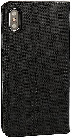 Smart Buchen Sie Leder Schwarz (Galaxy J5)