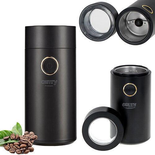 Adler Electric Coffee Grinder 150W with 75g Capacity Black