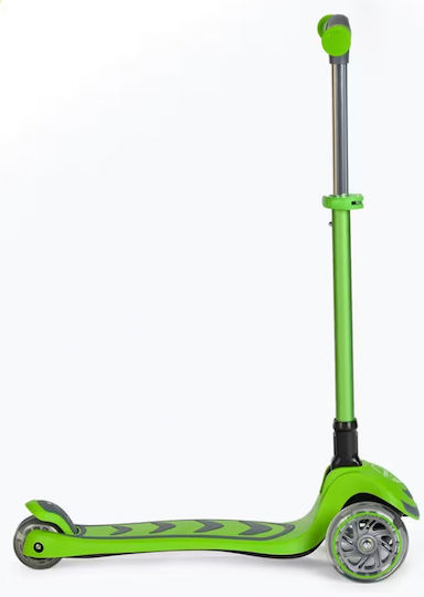 Kick’n’roll Scuter Copii Pliabil 3 Roți Cu Iluminare LED Pentru 3+ Ani Verde