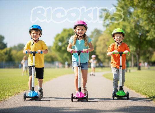 Ricokids Trotinetă Copii cu 3 Roți Verde