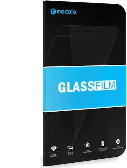Mocolo Black Xiaomi Vollflächig gehärtetes Glas (Mi 9 Lite) 2449644