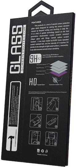 OG 0.33mm Tempered Glass Μαύρο (iPhone 17 / 17 Pro / 16 Pro)