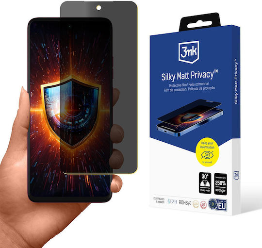 3MK Privatsphäre Matt Displayschutzfolie (Motorola Moto G57 Power)