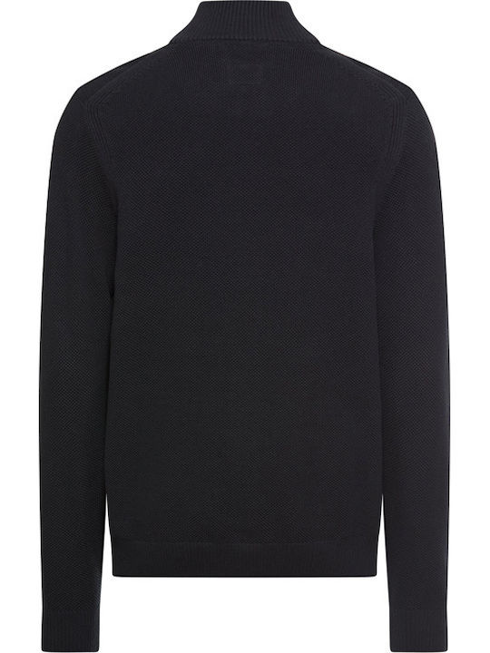 Men's Knitted Cardigan Dark Blue
