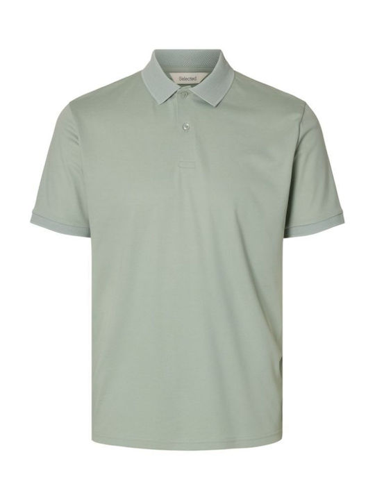 Polo Bluza Cu Mânecă Scurtă Aqua Gri