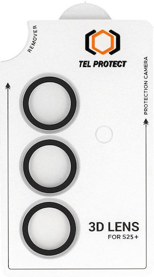Tel Protect Camera Protection Tempered Glass Transparent for the Samsung Galaxy S25