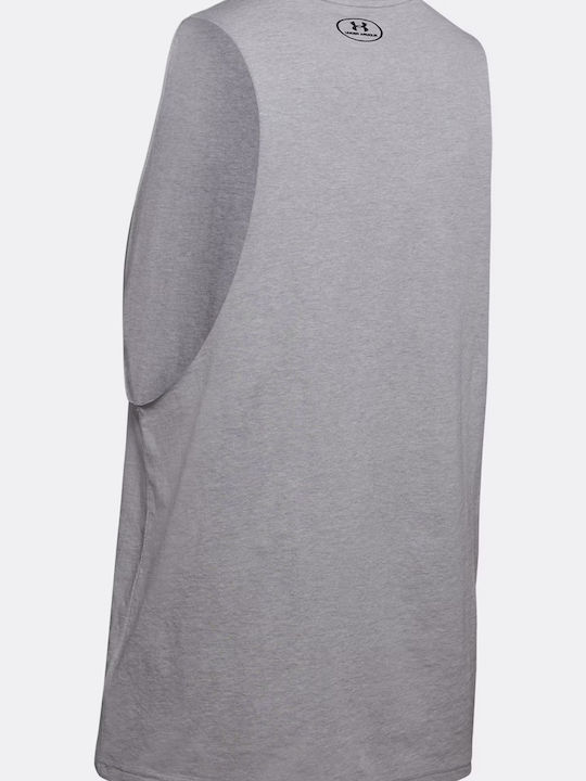 Ua Left Chest T-shirt Γκρι