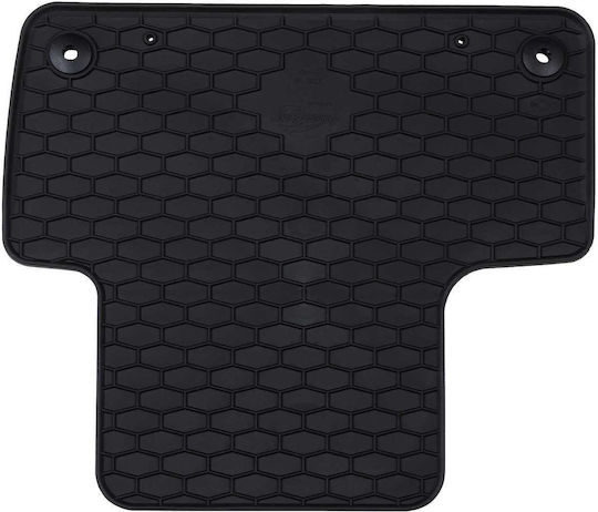 vidaXL Set of Front and Rear Mats 4pcs for Volvo XC 60 2018 Black