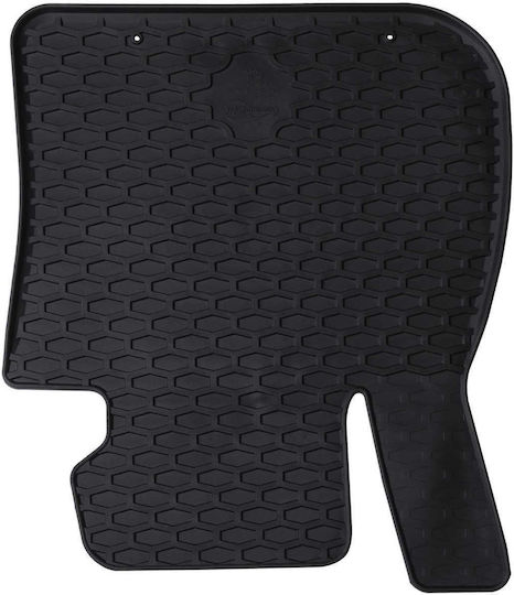 vidaXL Set of Front and Rear Mats 4pcs for BMW X1 / X2 2017 Black