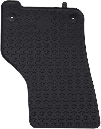 vidaXL Set of Front and Rear Mats 4pcs for Volkswagen Golf VIII MHEV 2020+ Black