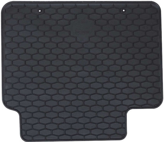 vidaXL Set of Front and Rear Mats 4pcs for Ford Focus 2018 Black