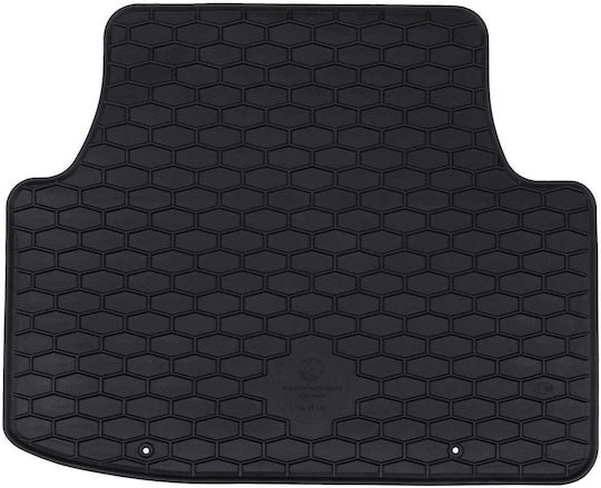 vidaXL Set of Front and Rear Mats 4pcs for Volkswagen Golf 2020 Black