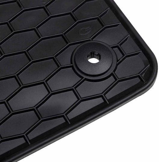 vidaXL Σετ Μπροστινά και Πίσω Πατάκια 4τμχ για Audi A3 2012-2020 Μαύρα