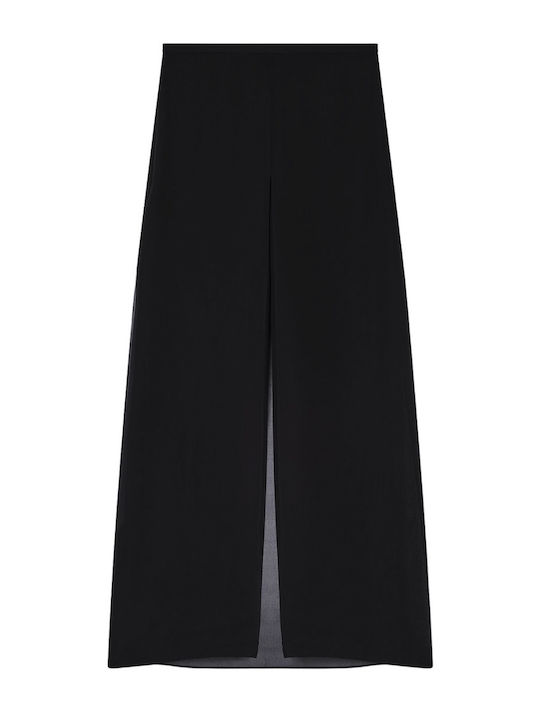 Damen Stoffhose Schwarz