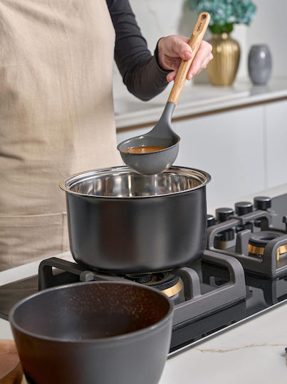 Zyliss Tiefe Servierlöffel Suppe Hölzernes