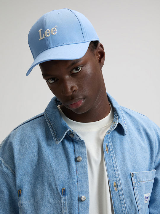 Lee Cap In Halogen Men's Embroidered Logo Cap 112377725 Sky Blue