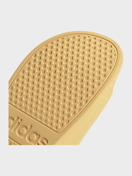 Adilette Aqua Herren Slides Gelbe