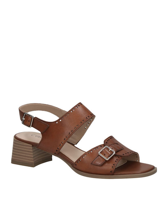 Leather Sandals Tabac