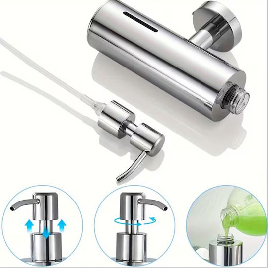 Dispenser De Săpun Lichid Dezinfectant De Perete 905466 Nichel Mat
