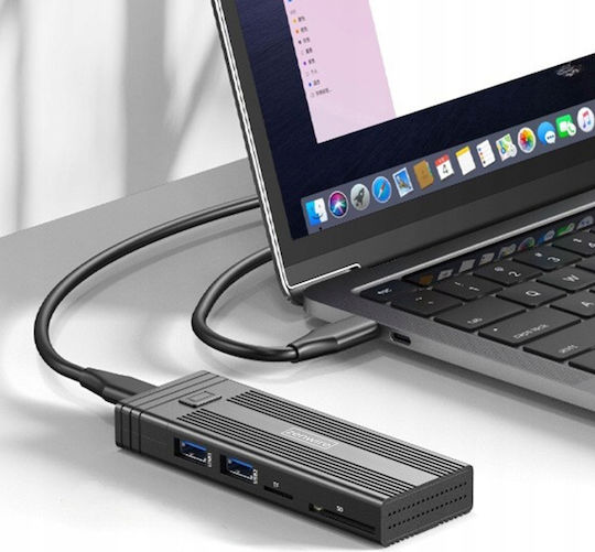 Zenwire Case for M.2 SATA III NVME Hard Drive with SATA Type-C Connection