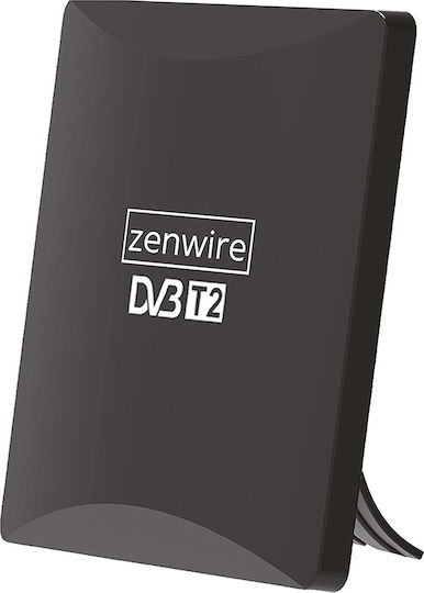 Zenwire Innenbereich / Draußen TV-Antenne (Benötigt Strom) Schwarze