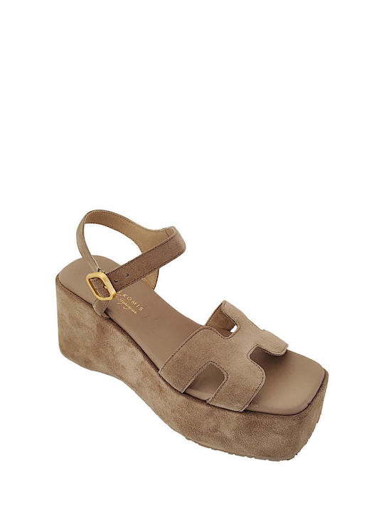 Summer Women's Platforms Brown