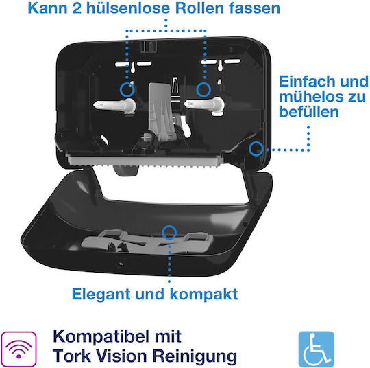 Tork Handtuchspender Für Toilettenpapier Weiß 558060