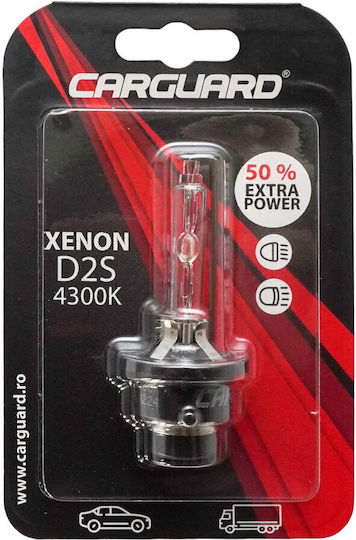 CarGuard CarGuard Autolampen D2S Xenon 4300K Naturweiß 85V 35W