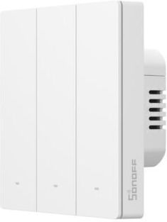 Sonoff Sonoff Elektrischer Wandtaster Berührungstaste Wi-Fi Dreifach mit Weißem Rahmen