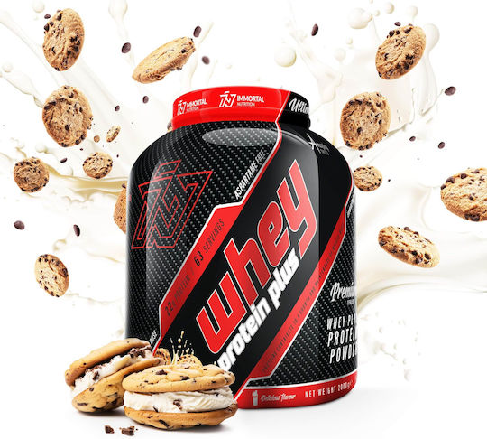 Immortal Nutrition Whey Protein Plus Organic Protein Whey with Flavor Cookies & Cream 2kg