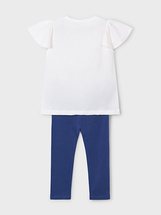 Mayoral Παιδικό Σετ με Κολάν Μπλε 2τμχ
