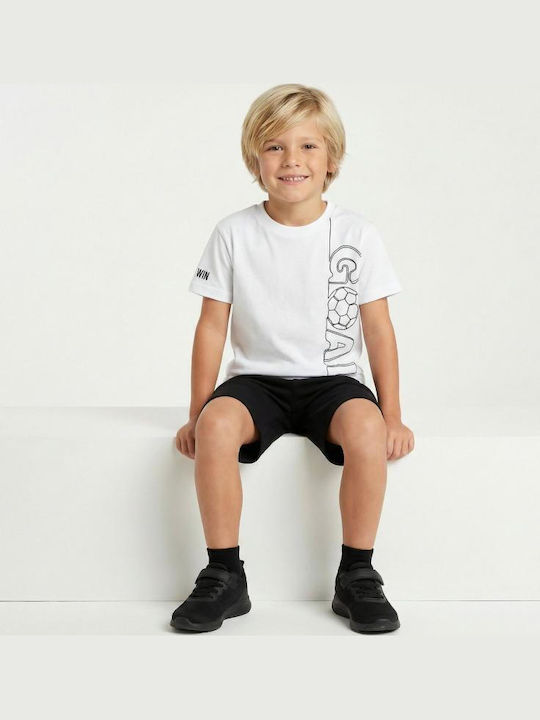 Kids Clothing Set with Shorts Summer 2 Pieces White