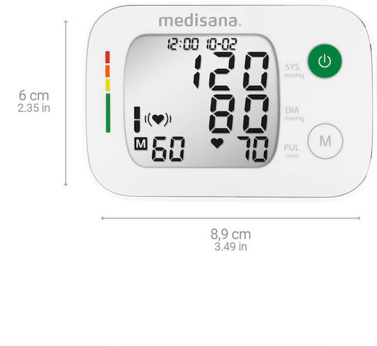 Medisana Bw 335 51077 Wrist Digital Blood Pressure Monitor