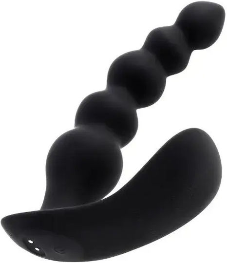 Evolved Novelties Πρωκτικός Δονητής με Δυνατότητα Ασύρματης Λειτουργίας Μαύρος