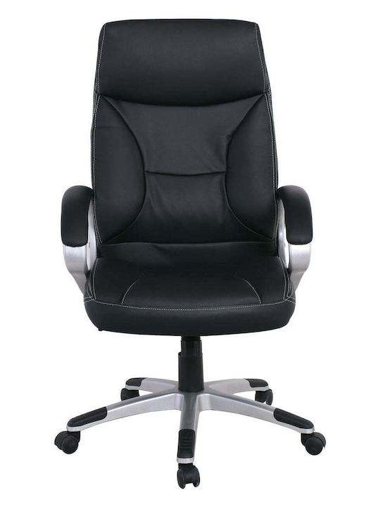 Executive Office Chair with Recline and Adjustable Arms Black