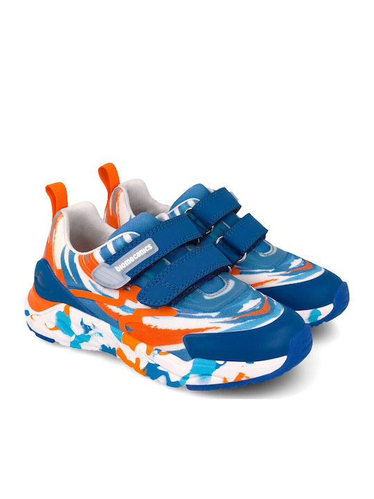 Kids Sneakers Anatomic with Hoop & Loop Closure Blue