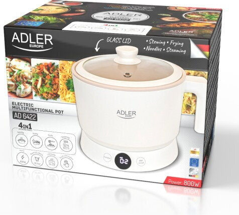 Adler Rice Cooker 800W with Capacity 1L