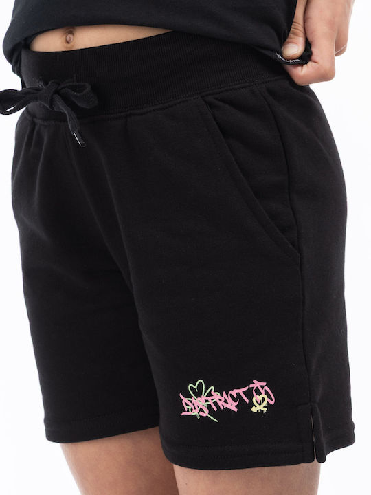 Kids Shorts Bermudas Fabric Black