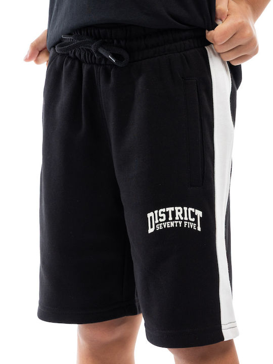 Kids Shorts Bermudas Fabric Black