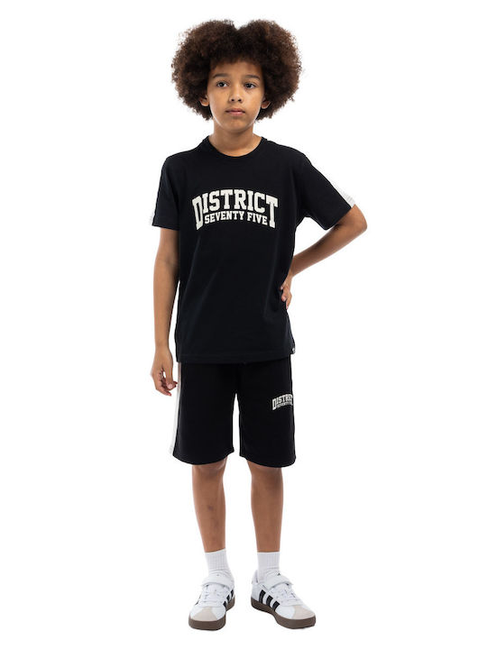 Kids Shorts Bermudas Fabric Black