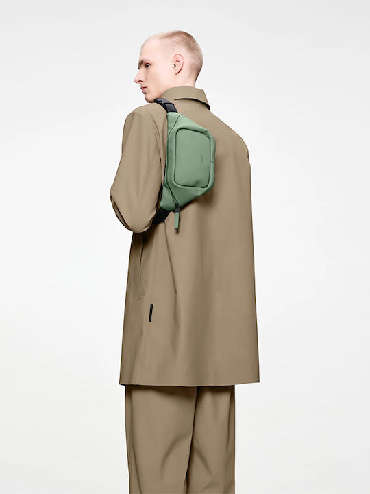 Rains Bum Bag Mini Tăsantă de Talie Verde Rains Bum Bag Mini Tăsantă de Talie Verde