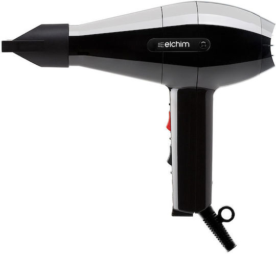 Elchim 2001 HP Επαγγελματικό Πιστολάκι Μαλλιών 2000W Μαύρο