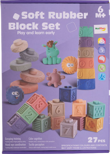 MalPlay MalPlay Baby Aktivitätsspielzeug Stapeln Für 6+ Monate