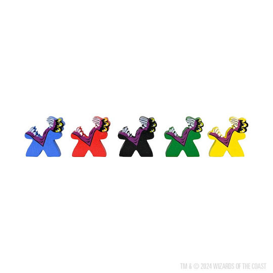 Dandd Gamelings Mimics Set 5 Holz Token