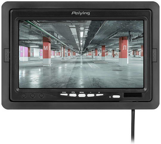 Peiying 7 Inch Rearview Camera Screen for Car Dashboard